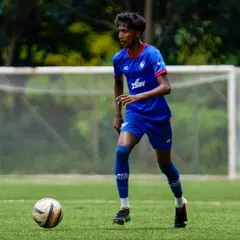 Our U19s celebrate their first win of the season in The Community League, thanks to a hat-trick from Advaith K.