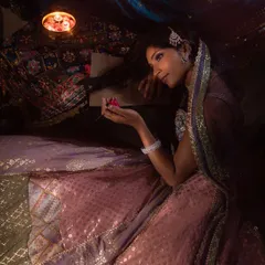 A beautiful overhead shot from our Heeramandi collaboration. It's a joy to work with other talented artists to bring a creative vision to life.