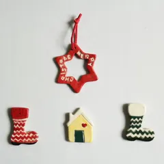 Learn to make your own personalized Christmas ornaments in my one-day workshop. I provide the clay, tools, and guidance to create festive decorations for your home.