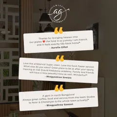 Your words, our motivation. We love hearing from our guests, like this review from a French customer who said our food "feels exactly like back home."