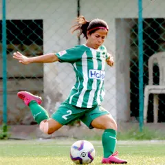Representing Kickstart on the national stage. Player Linthoingambi Wangkhem, one of our four players shortlisted for the FIFA friendlies.
