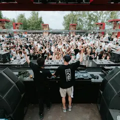 This is what it's all about. Sharing the decks with my brother Secret Cinema, facing a sea of beautiful people at Awakenings Festival. The energy from a crowd this massive is why I've been chasing this feeling for 25 years. This is the peak of a festival DJ set.