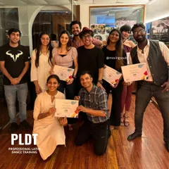 We are proud to announce the successful completion of our third season of Professional Latin Dance Training. Here we are presenting certificates of excellence to our graduating students.