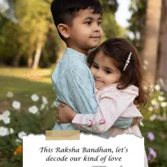 A warm hug between a brother and sister during an outdoor photoshoot. This photo perfectly captures the sweet and protective nature of their sibling bond.