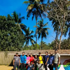 A happy group photo from our Gokarna adventure. The smiles and camaraderie are what make these trips truly special.