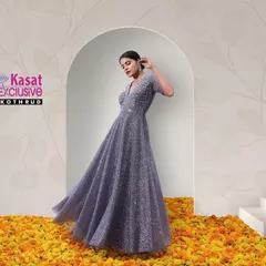Our latest billboard campaign for Kasat Exclusive. We built a set with an arch and a bed of marigold flowers to create a vibrant, festive, and high-fashion look for this beautiful gown.