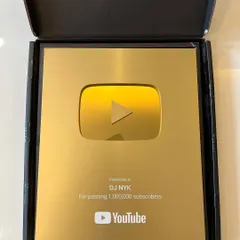 The YouTube Golden Creator Award, presented for passing one million subscribers. This milestone is a testament to the power of the community we've built together over the years.