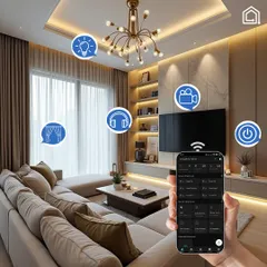 Complete control of your home is right in your pocket. With the LazyNest app, you can adjust curtains, lights, music, and more, whether you are on the couch or on vacation.