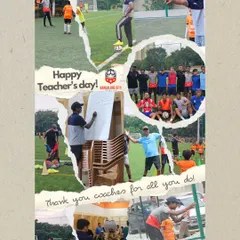 We celebrate our coaches as mentors and role models. On Teacher's Day, we thank them for their dedication to shaping not just great footballers, but great people.