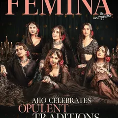 Our work on the 'Heeramandi' poster shoot was featured in a special edition of Femina magazine. It was amazing to see the opulent traditions we helped style get this kind of recognition.