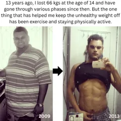 The journey from 2009 to 2013. Losing 66 kgs was the first step. The real work was keeping it off and turning a necessity into a lifestyle.