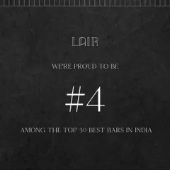 From our humble beginnings to being ranked at the number 4 spot among the top bars in India. This is a moment to toast our incredible team, whose hard work and creativity are the foundation of everything we do.