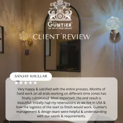 A review from a client in the USA who was initially hesitant about managing a project from overseas. My team's communication and management ensured the end result was beautiful, proving that distance is no barrier to quality.