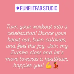 Turn your workout into a celebration. I believe in finding joy in movement and creating a healthier, happier you.
