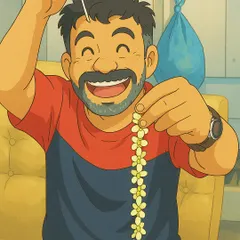 Every detail matters. This Ghibli-style illustration shows the joy and care that goes into handcrafting the floral elements for my hampers.