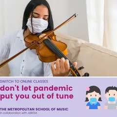 Our flexible online classes ensure that your violin practice can continue from the comfort of your home. We are committed to providing uninterrupted learning, no matter the circumstances.