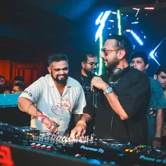 Sharing the decks with a legend like Nikhil Chinapa is always an honor. These B2B sets are where we push each other's boundaries, creating a spontaneous and electric vibe that you can only get from a live collaboration.