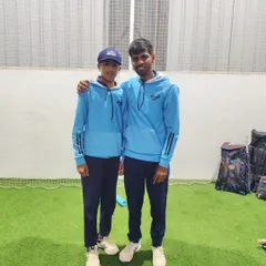 Goutham Panchariya becomes the 16th player to receive the prestigious 'Baggy Cap' from our director, an honor recognizing his dedication and performance.