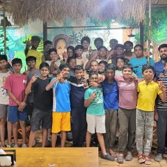Team bonding over dinner during our Hyderabad tour. These off-field moments are just as important for building a strong, cohesive unit.