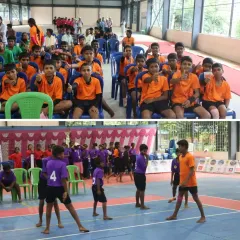 Young Kabaddi players await their turn to compete, while others are in the heat of the action. These tournaments are more than just games; they are a celebration of community, sportsmanship, and the dreams of young athletes.