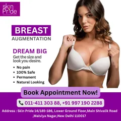 Dream big and get the look you desire. We offer safe, permanent, and natural-looking breast augmentation. Book an appointment to discuss your goals with our expert surgeons.