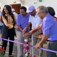 A truly special moment cutting the ribbon for the launch of the Purple Academy for Golf. This initiative, in partnership with Enable India, is dedicated to providing structured golf coaching for the visually impaired. I am so excited to be an impaneled coach.