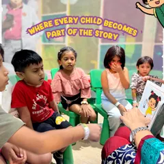 Shhh, the story is starting! I love watching little imaginations light up during our interactive storytelling sessions. We don't just read books; we jump into them with puppets, music, and lots of giggles.