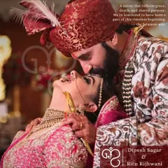 A union that reflects grace, depth, and shared purpose. I was honoured to be a part of this timeless beginning, bringing together two people meant for each other, the Jatwanis' way.