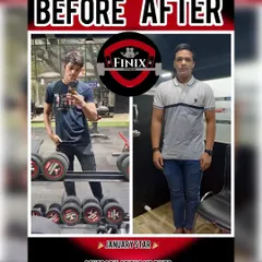 Mr. Pinto's journey from 50 kg to 66 kg in 6 months is an inspiring example of our muscle gain program. His transformation is about more than just numbers; it's about building strength and confidence.