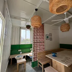 This was my studio three years ago, just an empty space and an idea. This photo shows the cozy corner of our second floor, a quiet spot for hand-building and relaxing.