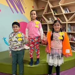 The winners of our Read Aloud Competition. We celebrate their effort and courage with small trophies to make them feel proud of their achievement.