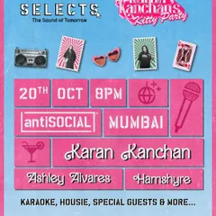 The poster for Karan Kanchan's Kitty Party tour. It was a blast to be part of this lineup and celebrate with the whole crew across India.