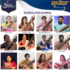 More of my dedicated students who graced the stage at Guruvandan. It is a joy to watch each of them develop their own musical voice and confidence through performance.