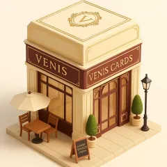 This is a charming 3D illustration of what the Venis Cards boutique would look like. It represents my brand's commitment to elegance, quality, and a welcoming, personal approach to creating luxury wedding invitations.