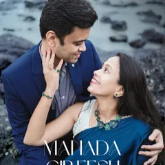 Capturing the quiet, intimate moments is just as important as the grand ones. This close-up portrait from a Mumbai beach pre-wedding shoot focuses on the genuine connection and affection between the couple.
