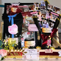 This is what I call a gift that tells a story. My '5 Senses' hamper is fully personalized with a photo bouquet for sight, chocolates for taste, and other curated items to create a deeply meaningful experience for your special someone.