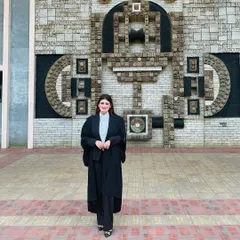 This is me at the Delhi High Court. Being here isn't just a job; it's a passion for justice and a commitment I made to my profession. It's a privilege to navigate these halls and advocate for what is right.
