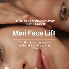 A Mini Face Lift offers a subtle, refreshed you without the need for invasive surgery. It is an ideal solution for those seeking natural-looking rejuvenation with minimal downtime.