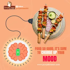 Our food is so good, it is sure to charge up your mood. A good meal can make your whole day better.