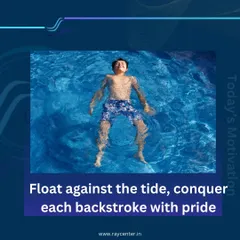 Float against the tide and conquer each backstroke with pride. We encourage all our swimmers to embrace their journey in the water and celebrate every small victory.