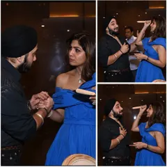 We are honored to have built relationships that feel like family. This collage captures a joyful moment with the wonderful Shilpa Shetty Kundra, a cherished friend and patron for over 12 years.