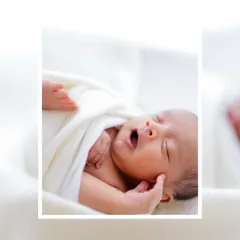A sleepy yawn and a tiny hand. Capturing these fleeting, natural moments is what makes newborn photography so special.