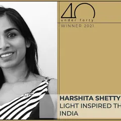 I am incredibly proud to have been recognized as one of the world's top 40 lighting designers under 40. This award is a testament to my passion for creating unique and impactful lighting environments for every home.