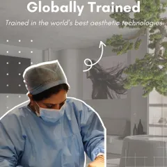 My expertise is built on a foundation of global training in the world's best aesthetic technologies. This image shows me during a procedure, reflecting my hands-on approach and dedication to applying the most advanced and effective techniques.