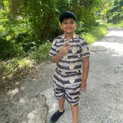 A duplicate of the previous image, showing the same stylish and comfortable summer co-ord set, ideal for any casual day.