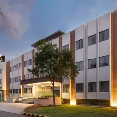 We believe architecture can empower communities. The Jindal Public School, seen here at dusk, is a project we are incredibly proud of, providing a modern, sophisticated campus for free quality education in a rural setting.