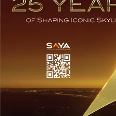 A legacy is not built overnight. This visual commemorates our 25-year journey of turning bold visions into iconic landmarks that shape the skyline, reflecting our long-term commitment to excellence.