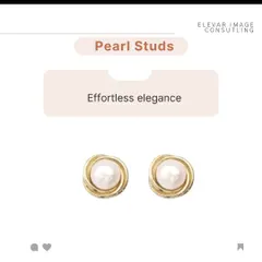 Pearl studs are another must-have. They offer effortless elegance and are perfect for adding a soft, professional touch to your look.