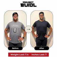 From a high-carb diet and getting breathless climbing stairs to losing 21.2 kgs and winning our Summer Shred challenge. Sidharth's journey shows the power of combining a high-protein diet with consistent strength training.