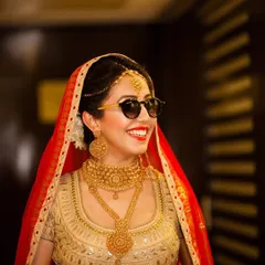 A bride's personality should shine through. This shot was a spontaneous moment, capturing her fun side. It shows that wedding photography doesn't always have to be formal; it can be cool, modern, and authentic to you.